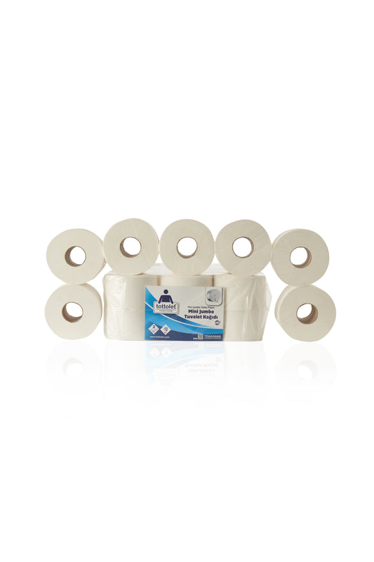 Mini Jumbo Tuvalet Kağıdı 90metre 4kg 12 Rulo