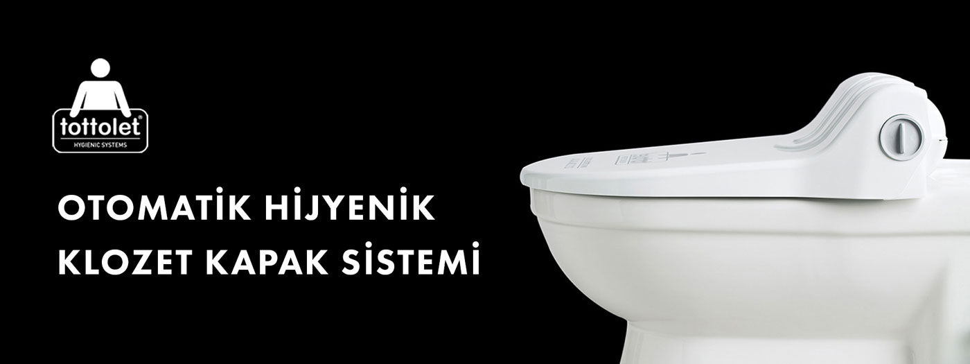 Tottolet otomatik hijyenik klozet kapak sistemi banner