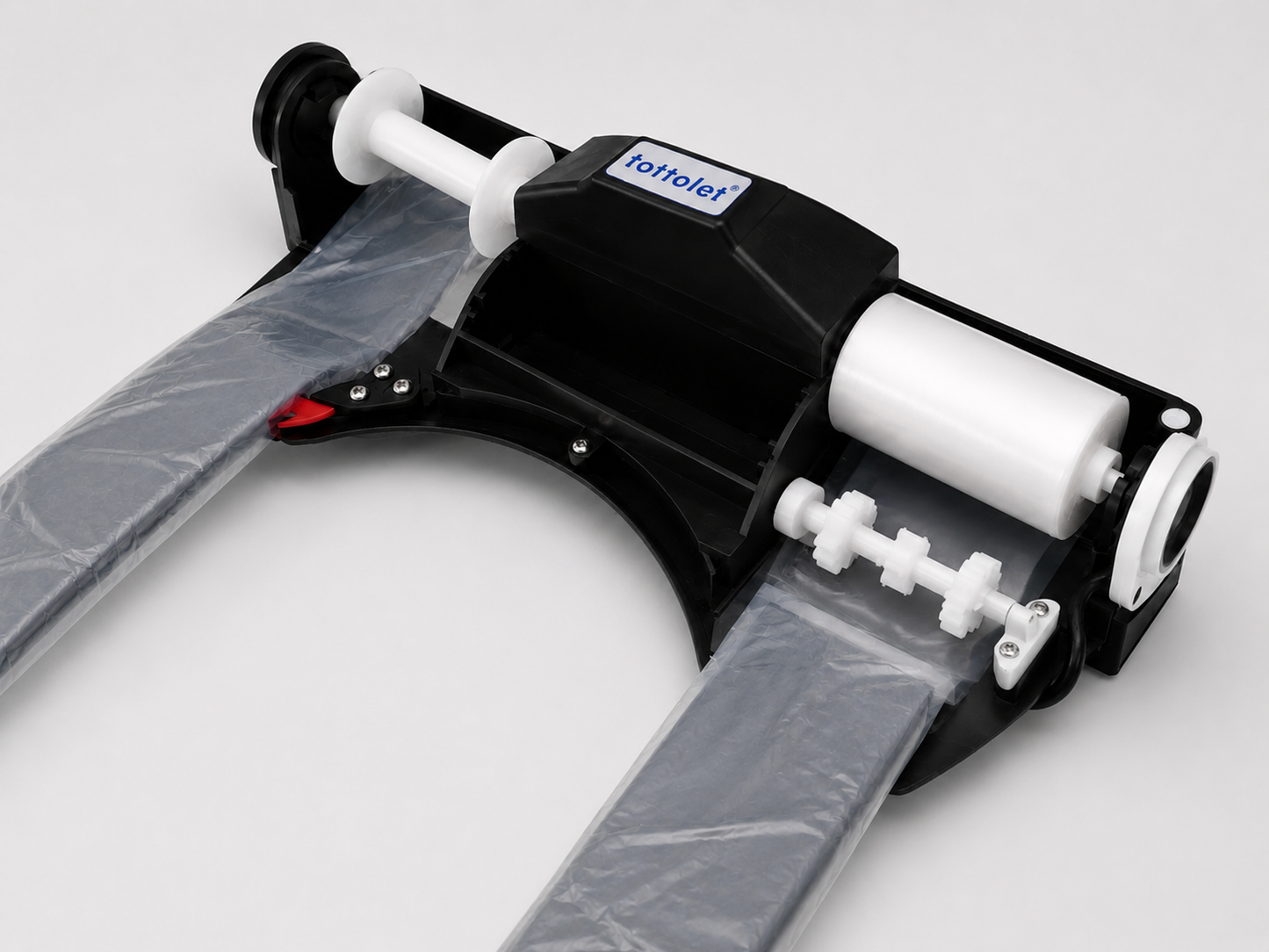 Tottolet® Ledsörlü (ELEKTRİKLİ) - Otomatik Hijyenik Klozet Kapak Sistemi (SİYAH)